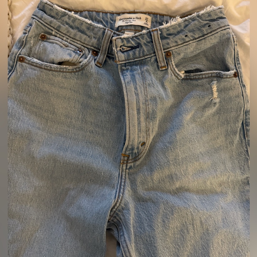 Abercrombie Vintage High Rise Flare Jeans